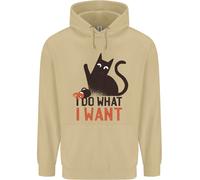 Faccio Quello Che Voglio Divertente Gatto Uomo Felpa