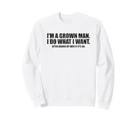 Faccio Quello Che Voglio Dopo Aver chiesto a mia Moglie Marito Divertente Felpa