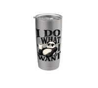 Faccio quello che voglio Panda Bicchiere termico in acciaio inox doppia parete