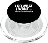 Faccio quello che voglio quando il mio capo non sta guardando PopSockets PopGrip per MagSafe