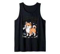 Faccio Quello Che Voglio - Shiba Life Retro Cartoon Dog Canotta