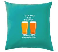 Faccio Scomparire La Birra Superpotere - Cuscino - Divertente Bevanda Pub Birre