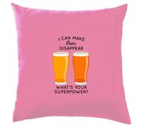 Faccio Scomparire La Birra Superpotere - Cuscino - Divertente Bevanda Pub Birre