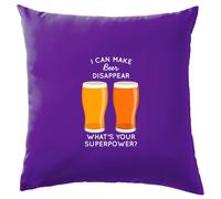 Faccio Scomparire La Birra Superpotere - Cuscino - Divertente Bevanda Pub Birre