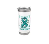 Faccio sembrare buona la sindrome di Tourette Bicchiere termico in acciaio inox doppia parete