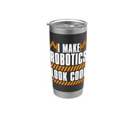 Faccio sembrare la robotica per gli amanti dell'intelligenza artificiale Robotica Bicchiere termico in acciaio inox doppia parete