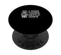 Faccio sistemare le cose Geotecnica Ingegneri geotecnici PopSockets PopGrip Adesivo