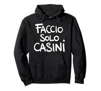 Faccio Solo Casini Felpa con Cappuccio