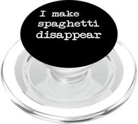 Faccio sparire gli spaghetti Divertenti Spaghetti Minimalisti PopSockets PopGrip per MagSafe