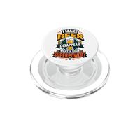 Faccio sparire la birra, cosa è divertente il tuo superpotere PopSockets PopGrip per MagSafe