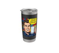 Faccio sparire la birra Qual è la tua birra artigianale superpotenza Bicchiere termico in acciaio inox doppia parete