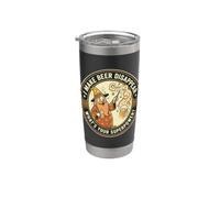 Faccio sparire la birra Qual è la tua birra artigianale superpotenza Bicchiere termico in acciaio inox doppia parete