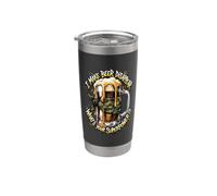 Faccio sparire la birra Qual è la tua birra artigianale superpotenza Bicchiere termico in acciaio inox doppia parete