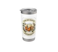 Faccio sparire la birra Qual è la tua birra artigianale superpotenza Bicchiere termico in acciaio inox doppia parete