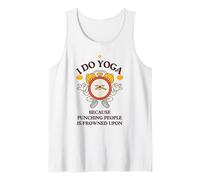 Faccio Yoga perché Prendere A Pugni La Gente È Disapprovato Canotta