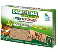 Facco Giuseppe & C 15341 Accendifuoco Ecologico, Marrone, Set di 40 Pezzi