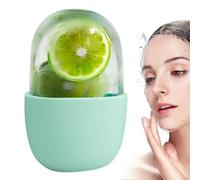 Face and Eye Ice Roller, Silicone Ice Mold, 5.31x2.76x1.89 Inches Facial Firming Toning Tool, Beauty Care Device, Portable Equipment for Travel Spa Vacation Indoor Home Use