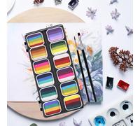 Face Body Paint 12 Vernici a base d'acqua per Halloween Cosplay