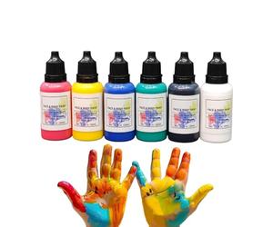 Face Colorant - 2.8 Inches 6 Colors Paint Kit for Cosplay and Costumes, Washable Water-Based Palette with Bright Colors, Body Eye Coloring for Kids Adults Festival Party Halloween Christmas