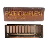 Face Complex Professional Makeup Palette Ombretti Biscuits Palette, Pigmenti Pressati, 12 Tonalità, Effetto Glitter and matte, CONFEZIONE DA 1