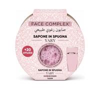 Face Complex Sapone in Spugna YARY 120 g - Spugna Saponata Profumata per Viso e Corpo - Detersione Delicata, Pelle Morbida e Idratata - Oltre 20 Utilizzi