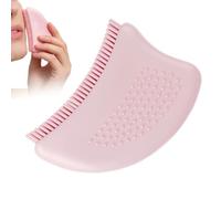 Face Contour Brush - Silicone Facial Massage Tool | Beauty Care Applicator with Soft Flexible Head for Skincare Routine Makeup Blending Relaxation Spa Home Travel Office Salon Use