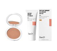 Face-D 2 CC Cream: Compact Touch (8,5g) e Instant Bright (40ml)