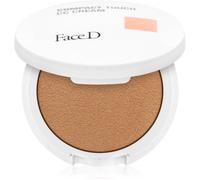Face D - CC Cream COMPATTA Viso Corretrice del Colore con Acido Ialuronico, Vitamina E, 8.5 gr (Caramel)