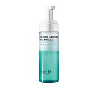 Face D - Double Cleansing, 160 ml, Detergente Viso Bifasico, Olio Struccante + Mousse, Rimuove Trucco Waterproof
