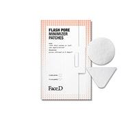 Face D Faced - Patch Per La Riduzione Immediata Dei Pori, Set 4 Patch Guance + 4 Patch Zona T, Bianco, 8 Patch Viso