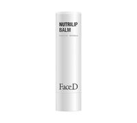 Face D - Nutrilip Balm Stick Labbra Nutriente, con Ceramidi, 5,5 ml | Con Ceramidi e Acido Ialuronico per un'azione nutriente e idratante, protegge da freddo e vento, con formula vegana