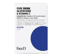 Face D - Pure Drink Glutatione e Vitamina C Confezione 30 Stick