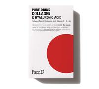 Face D Pure Drink Integratore Alimentare da bere con Collagene Acido Ialuronico