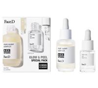 Face D - Pure Glowy + Pure Peel Cofanetto Regalo Pelli Sensibili Confezione 2 Pezzi