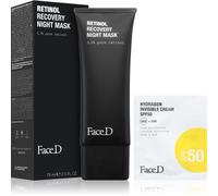 FACE D Maschera Ristrutturante Notturna Di Retinolo -trattamento Anti-età