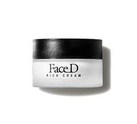 Face D - Rich Cream, 50 ml, Crema Viso Nutriente Anti-Età con Acido Ialuronico e Vitamine