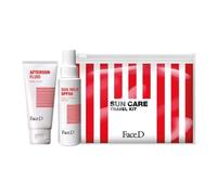 Face D - Sun Care Travel Kit da viaggio Viso e Corpo - 100 ml e 75 ml