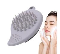Face Exfoliator, Handheld Manual Scrubber, Double-Sided Silicone Cleansing Brush, Soft & Gentle Exfoliation, (13.6x7.6x3.3cm), Face Scrubber For Deep Cleaning, Pore Care