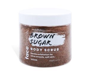 Face Facts Body Scrubs - Brown Sugar, 400 g