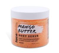 Face Facts Scrub corpo | Burro di mango | Esfolia + Levigante, Arancione, 400 g (confezione da 1), 1 pezzo