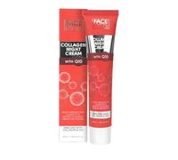 Face Facts Crema da notte al collagene e Q10 | Ubichinone (Q10) + vitamina E + collagene | Liscia + elasticità della pelle | 50ml