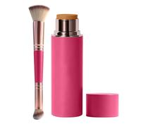 Face Foundation Stick - Cream Makeup Stick for Smooth Skin Coverage | Blendable Hydrating Formula with Matte Finish, Portable Twist Tube for Contouring Concealer Everyday Beauty Use