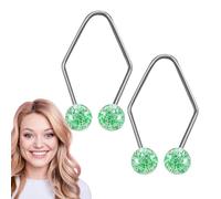 Face Greenple Trainer Tool - Clip di bellezza Enhancer, Natural Smile Shaper | Dispositivo per la pelle portatile di fossette per l'allenamento cosmetico del viso e la definizione delle guance, facile
