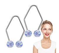 Face Greenple Trainer Tool - Clip di bellezza Enhancer, Natural Smile Shaper | Dispositivo per la pelle portatile di fossette per l'allenamento cosmetico del viso e la definizione delle guance, facile
