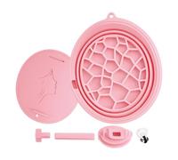 Face Ice Bath Bowl - Foldable Silicone Portatile, Ice Plunge Face Bowl with Chin Rest, Skin Cooling Vessel, Anti-Inflammatory Spa Basin, Refreshing Morning Ritual Tool for Deep Pore De-Puffing