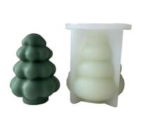 Face-Less - Stampo a forma di uomo anziano con cristalli che gocciola a forma di pupazzo di neve, ornamento natalizio per albero di Natale, decorazione per resina