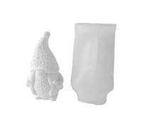 Face-Less - Stampo in silicone a forma di nano da sci, decorazione da scrivania, in resina epossidica, per decorazione domestica, ornamenti pasquali, stampi per resina