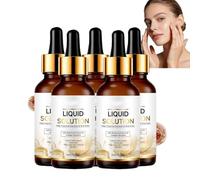 Face Lift Serum Anti-Aging Siero Essence Peptide Collagen, Lifting Restoring Skin Elasticity, Idration Moisturizing and Firming, Collagen Silk Peptide Intensive Ampoule, Reduce Wrinkles Lines (5 pezzi