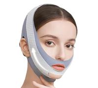Face Lift Tool, Adjustable Shaping Wrap, Slimming Chin Belt, Face Slimming Tool with Buckle Strap for Lady Men Girlfriend Mother Home Travel Sleep Face Contouring and Jawline Support, Comfort Fit