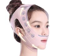 Face Lifting Tape - 18x12x2.5cm Elastic Tightening Comfortable Adjustable | Double Chin Strap Face Slimming Tool | For Women Men Indoor Home Hotel Travel Night Morning Skin Care